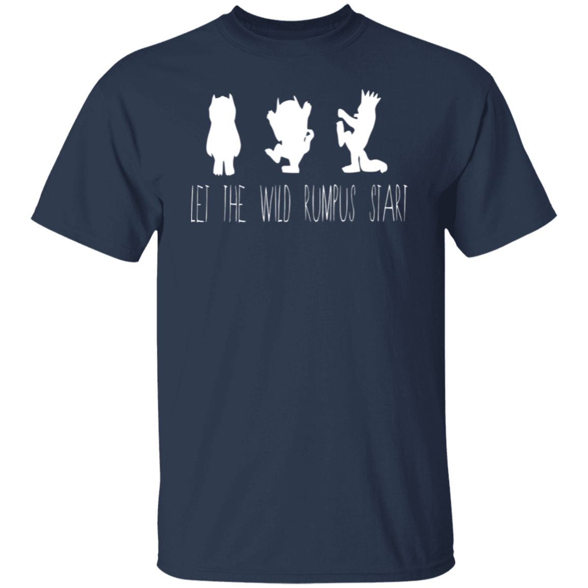 Let The Wild Rumpus Start Teacher T-Shirt - lapicta