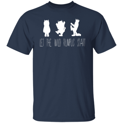 Let The Wild Rumpus Start Teacher T-Shirt - lapicta