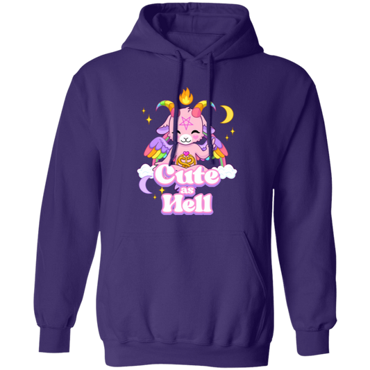 Cute As Hell Pullover Hoodie - ID05092436