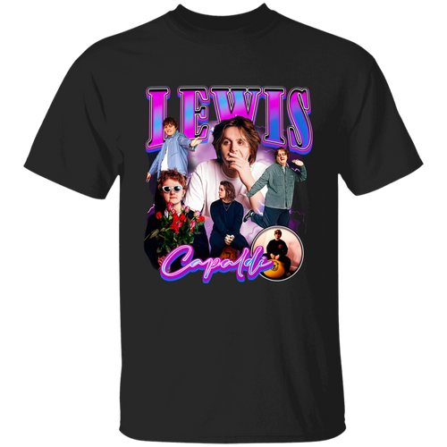 Vintage Lewis Capaldi Tour Retro Lewis Capaldi Vintage T-Shirt, Lewis Capaldi Shirt, For Lewis Capaldi Shirt, Love Lewis Capaldi Shirt	G500B Youth 5.3 oz 100% Cotton T-Shirt