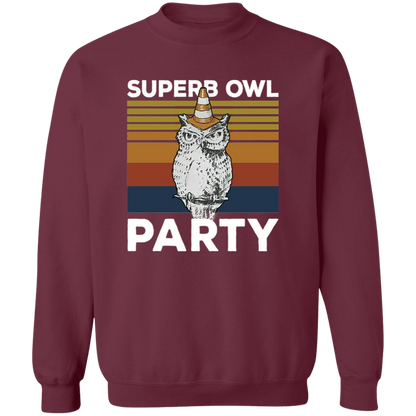 Superb Owl Party Vampire What We Do in The Shadow Vintage G180 Crewneck Pullover Sweatshirt - lucy - 95506043
