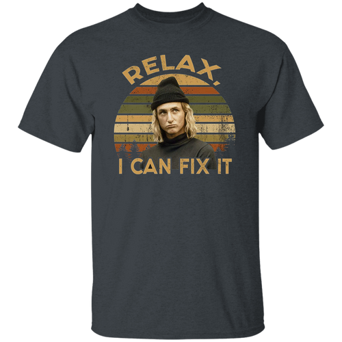 Relax I Can Fix It Vintage T-Shirt, Fast Times at Ridgemont High Shirt, Jeff Spicoli Shirt, 80s Movie Shirt, Comedy Movie ShirtG500 5.3 oz. T-Shirt
