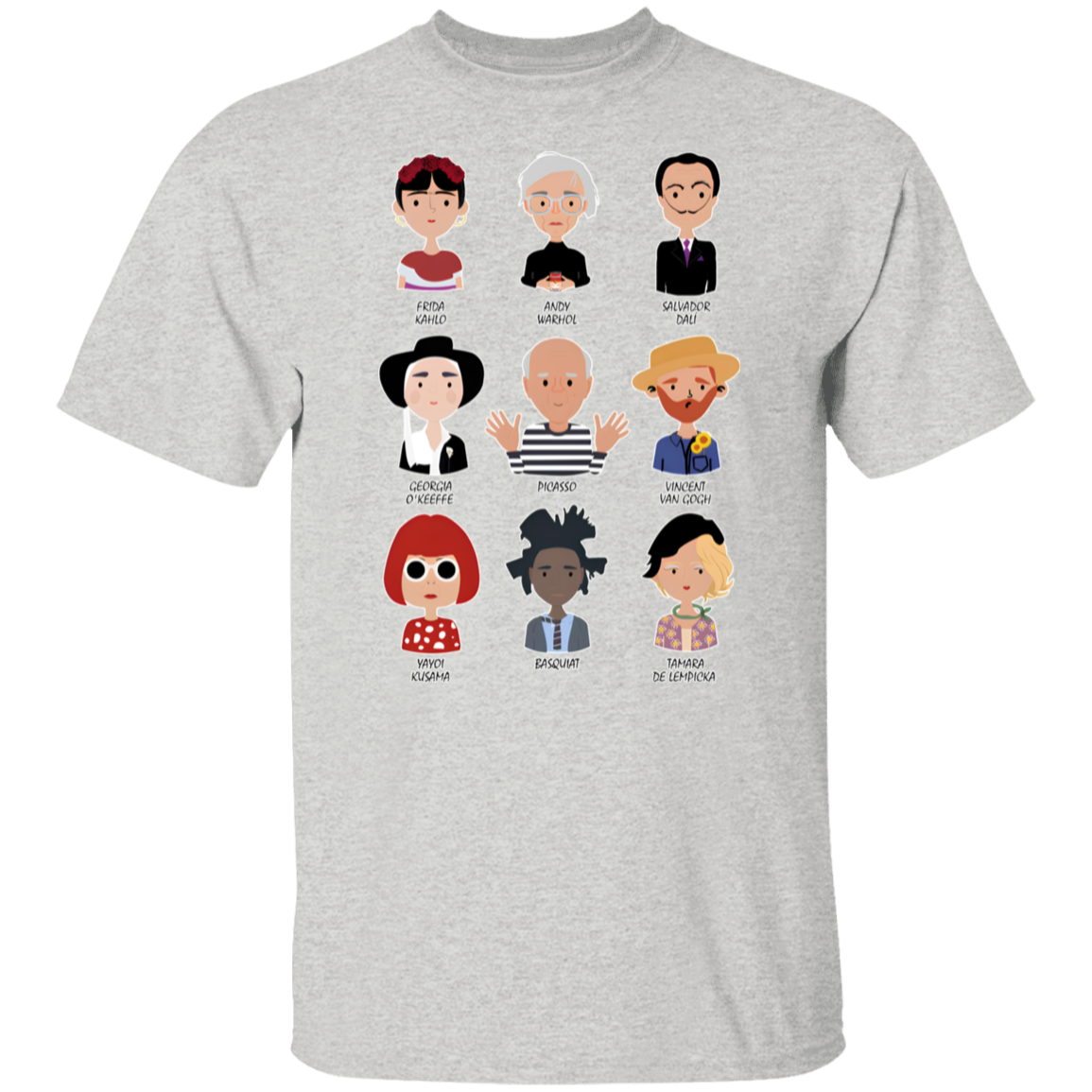 The Greatest Painters Of All Time Teacher Vintage Unisex  T-Shirt - letter