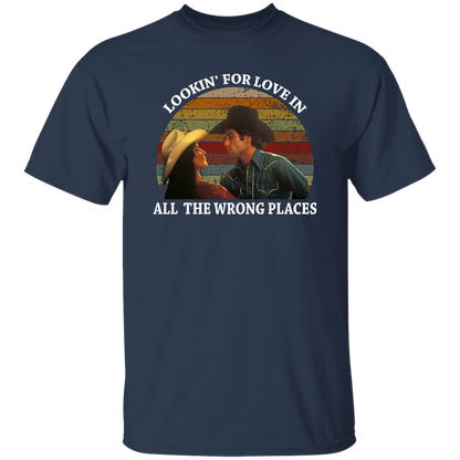 Lookin' for Love In All The Wrong Places Vintage T-Shirt