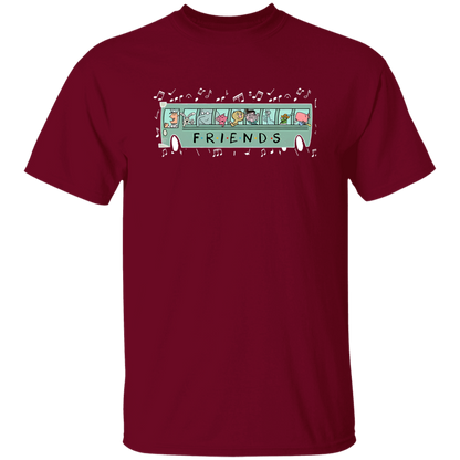 We Are All Friends Teacher T-Shirt - lapicta