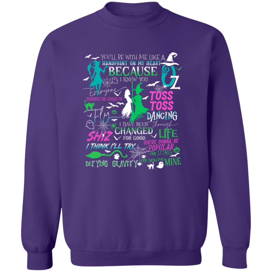 Wicked A New Musical Vintage G180 Crewneck Pullover Sweatshirt - ID26102404 - lucy