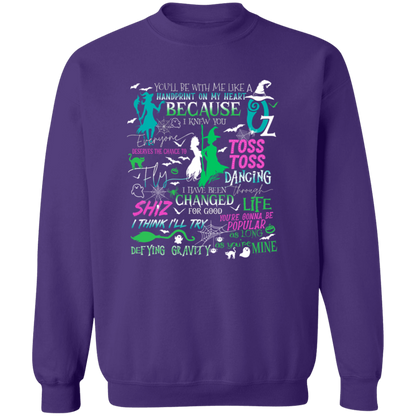Wicked A New Musical Vintage G180 Crewneck Pullover Sweatshirt - ID26102404 - lucy