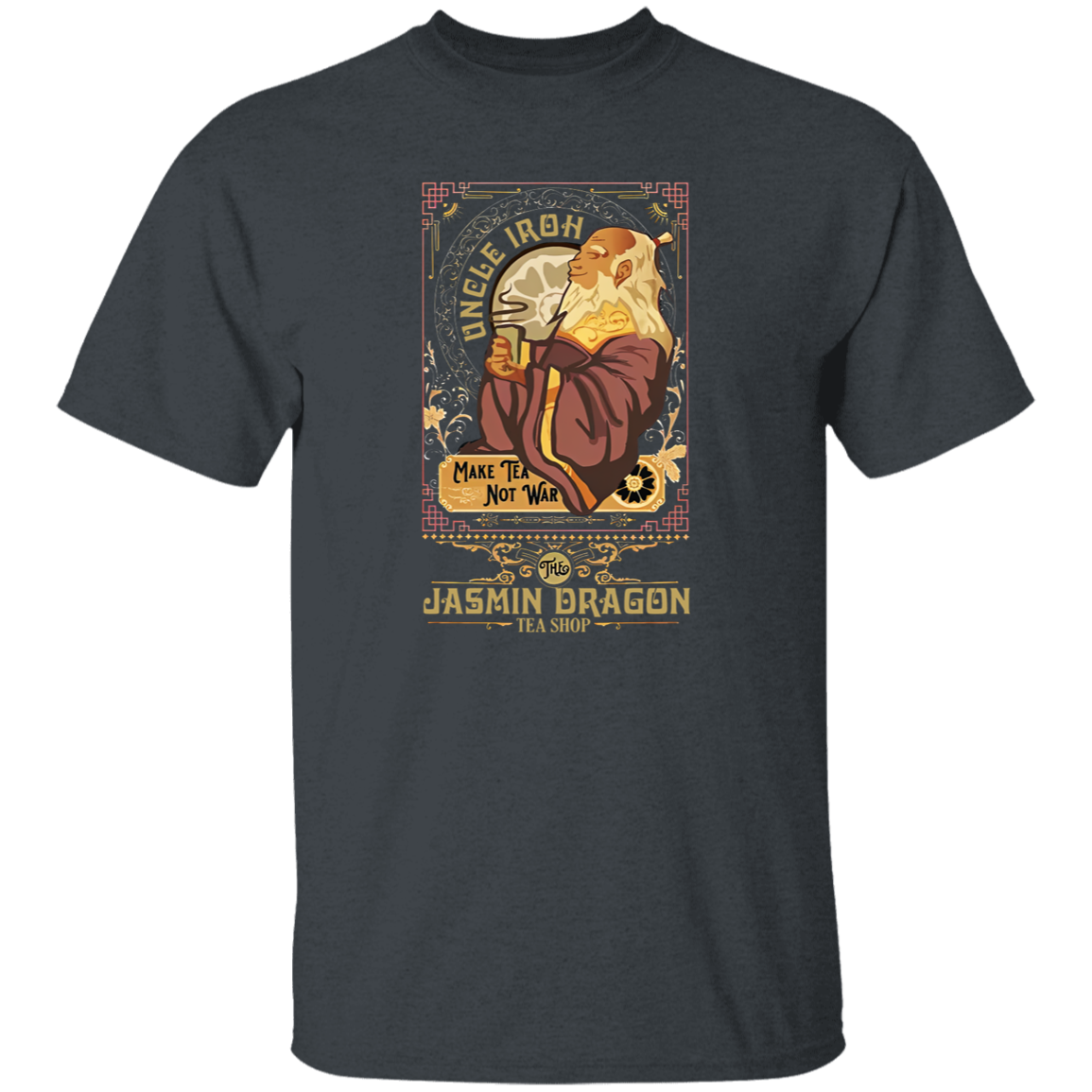 Vintage Retro Uncle Iroh Make Tea Not War Vintage T-Shirt
