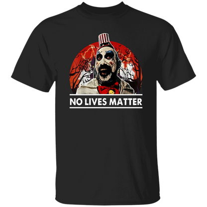 Captain Spaulding No Lives Matter Funny Halloween Costume Vintage T-Shirt - leleart