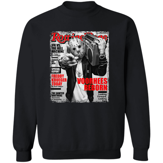 Rotting Bone Issue 002 Voorhees Reborn Halloween Unisex Vintage T-Shirt - SWEATSHIRT
