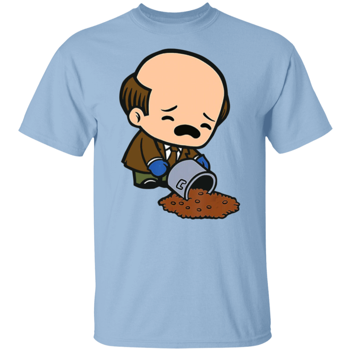 Kevin Spilling Chili Shirt Kevin Malone Chili Office Funny TV Series  T-Shirt - leleart