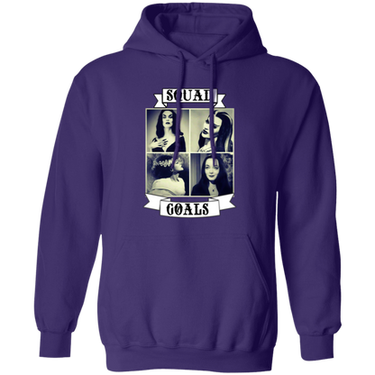 Squad Goals Vampira Morticia Adams Lily Munster Bride Of Frankenstein Gothic  Hoodie