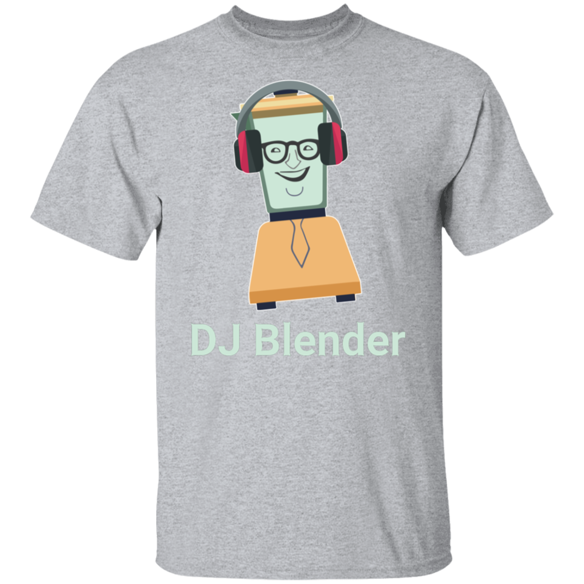 G500 5.3 oz. T-Shirt Drew Carey DJ Blender Phish Shirt - TS08012508