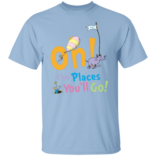 Oh The Places You'll Go T-Shirt - lapicta