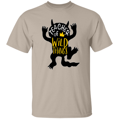 Teacher of Wild Things Teacher  T-Shirt - biubiucustom