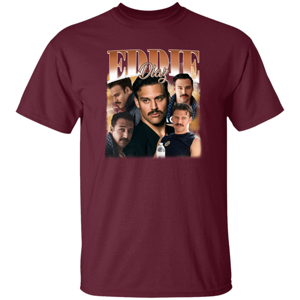 G500 5.3 oz. T-Shirt Eddie Diaz Bootleg Vintage T-Shirt -  ID08112405