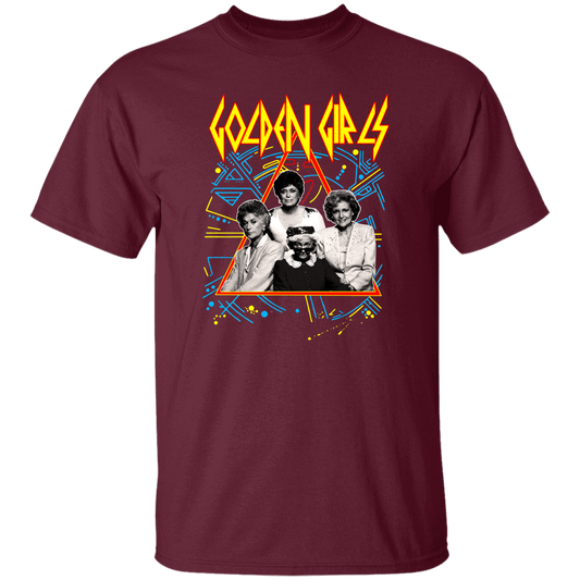 Def Leppard The Golden Girls Vintage T-Shirt, The Golden Girls Shirt, Golden Girls Lovers Shirt, Funny Gift Tee For You And Your Family	G500 5.3 oz. T-Shirt