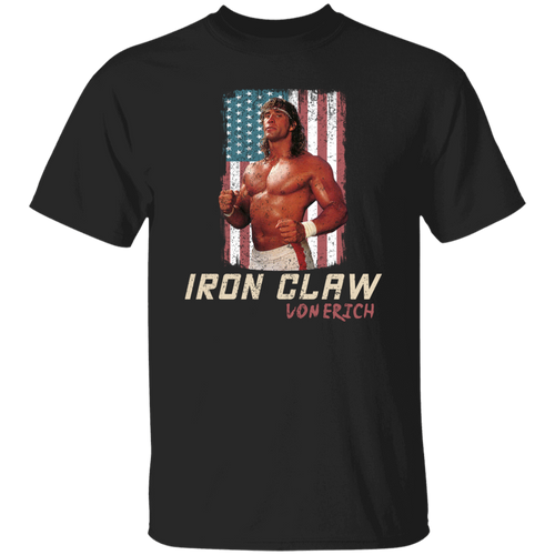 American Flag Von Erich The Iron Claw Unisex T-Shirt - jasmine