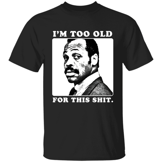 G500B Youth 5.3 oz 100% Cotton T-Shirt 	Roger Murtaugh Is Too Old For This Shit Lethal Weapon Unisex Vintage Shirt