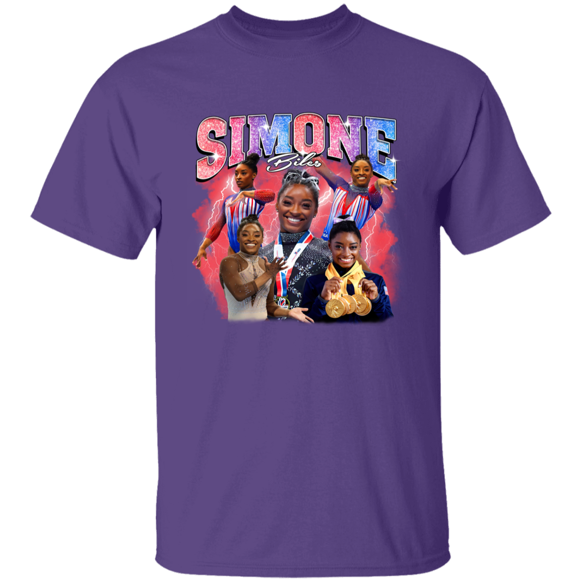 Simone Biles Bootleg T-Shirt - ID31072424 - Youth