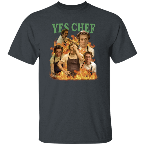 Yes Chef Meme Vintage T-Shirt, Chef Shirt, Funny Chef Gift, Jeremy Allen Shirt	G500 5.3 oz. T-Shirt