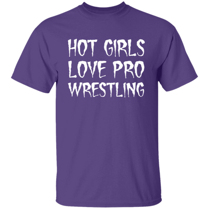 Hot Girls Love Pro Wrestling Unisex T-Shirt - green - ID07012504