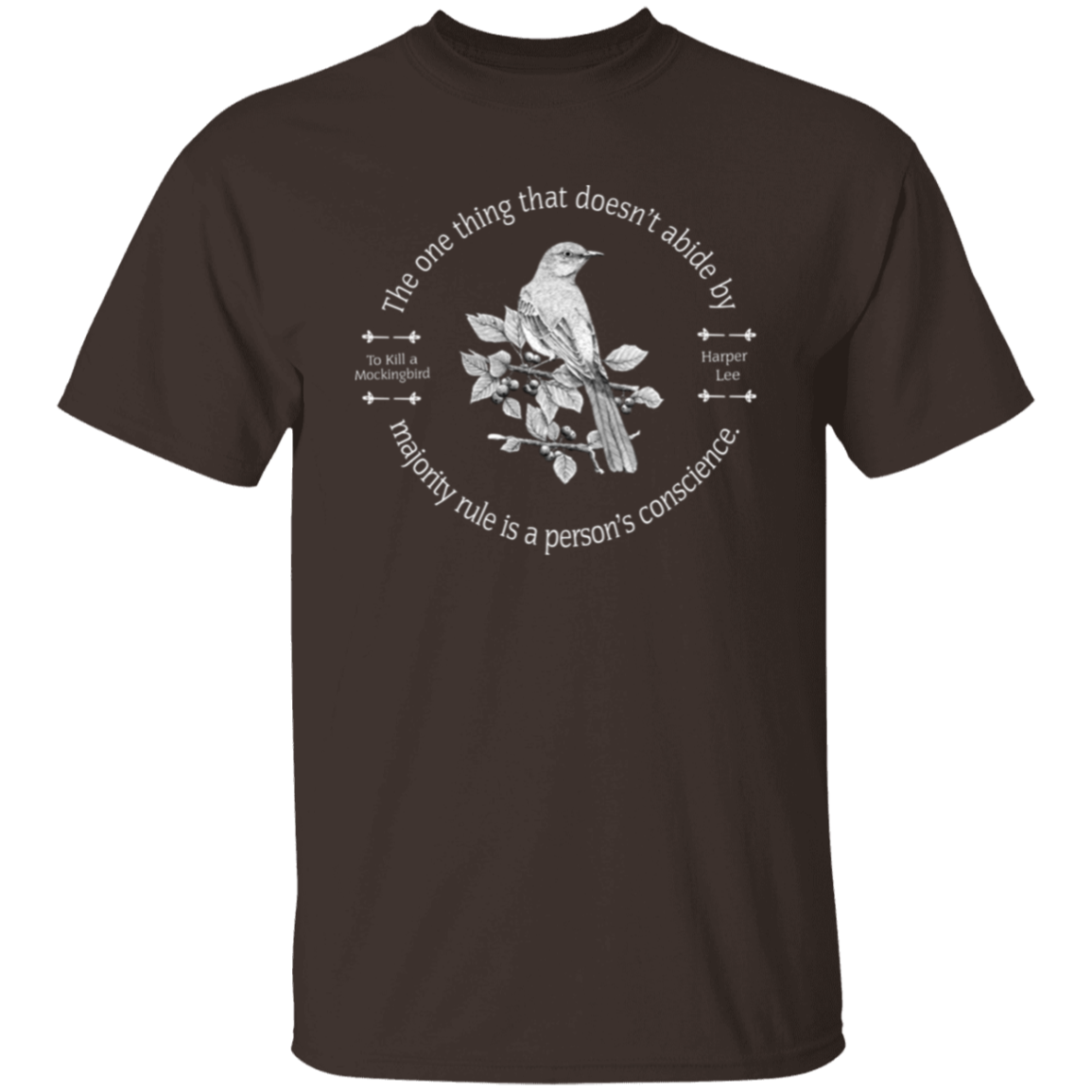 To Kill A Mockingbird Heather Forest Vintage Unisex  T-Shirt - letter