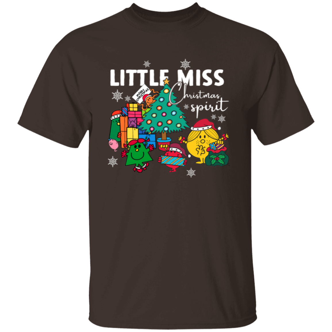 Little Miss Christmas Teacher Vintage Unisex T-Shirt - letter