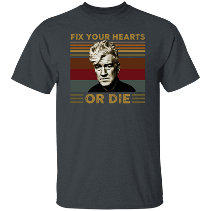 Retro Fix Your Hearts Or Die Unisex T-Shirt