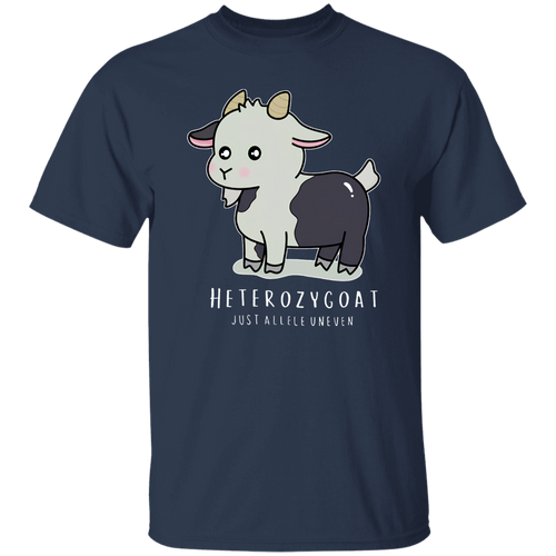 Heterozygoat Just Allele Uneven Funny Science Teacher Vintage T-Shirt