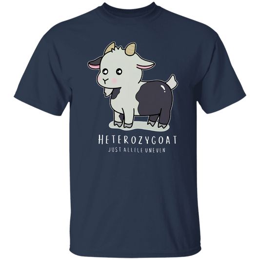 Heterozygoat Just Allele Uneven Funny Science Teacher Vintage T-Shirt