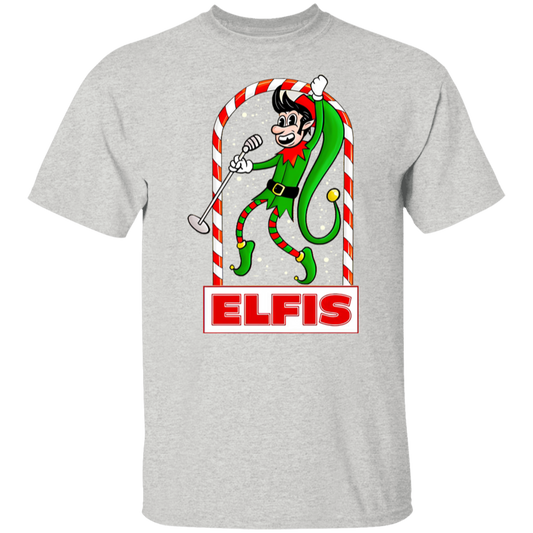 Elfis Parody Elvis Singer Christmas Unisex T-Shirt - maria