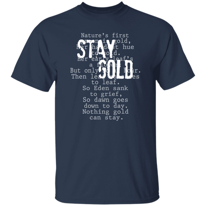 Greasers Stay Gold Teacher T-Shirt - CDCraft