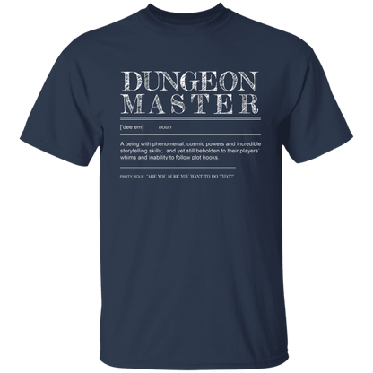 Dungeon Master G500B Youth 5.3 oz 100% Cotton T-Shirt - pelyn