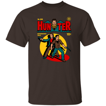 No 666 Hunter Comic Supernatural Tales T-Shirt - lucy - 89559640
