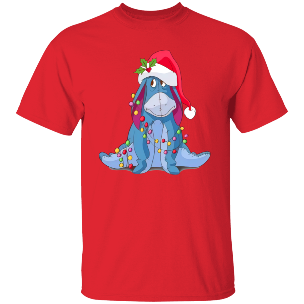 Eeyore Christmas Lights  T-Shirt