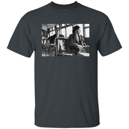 Rosa On Bus Parks Nah 1955 Civil Rights Black History Month Unisex  T-Shirt - lucy