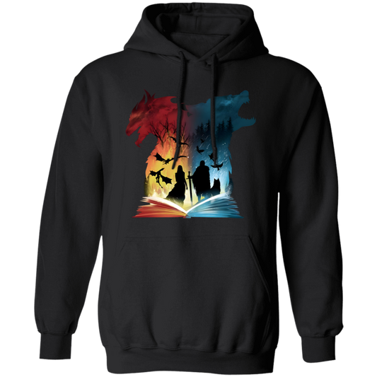 Games Of Thrones Jon Snow And Daenerys Vintage Gildan Pullover Hoodie