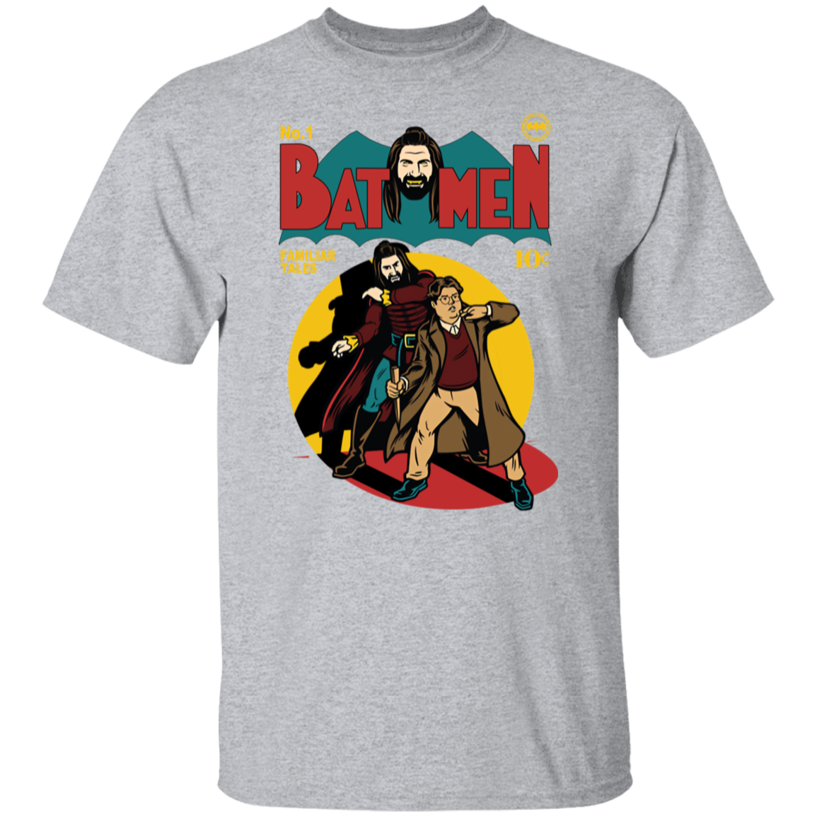 Comic Bat What We Do In The Shadows T-Shirt - leleart