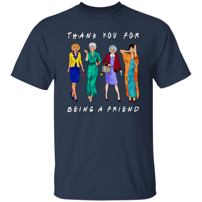 Thank You For Being A Friend Golden Girls Vintage T-Shirt