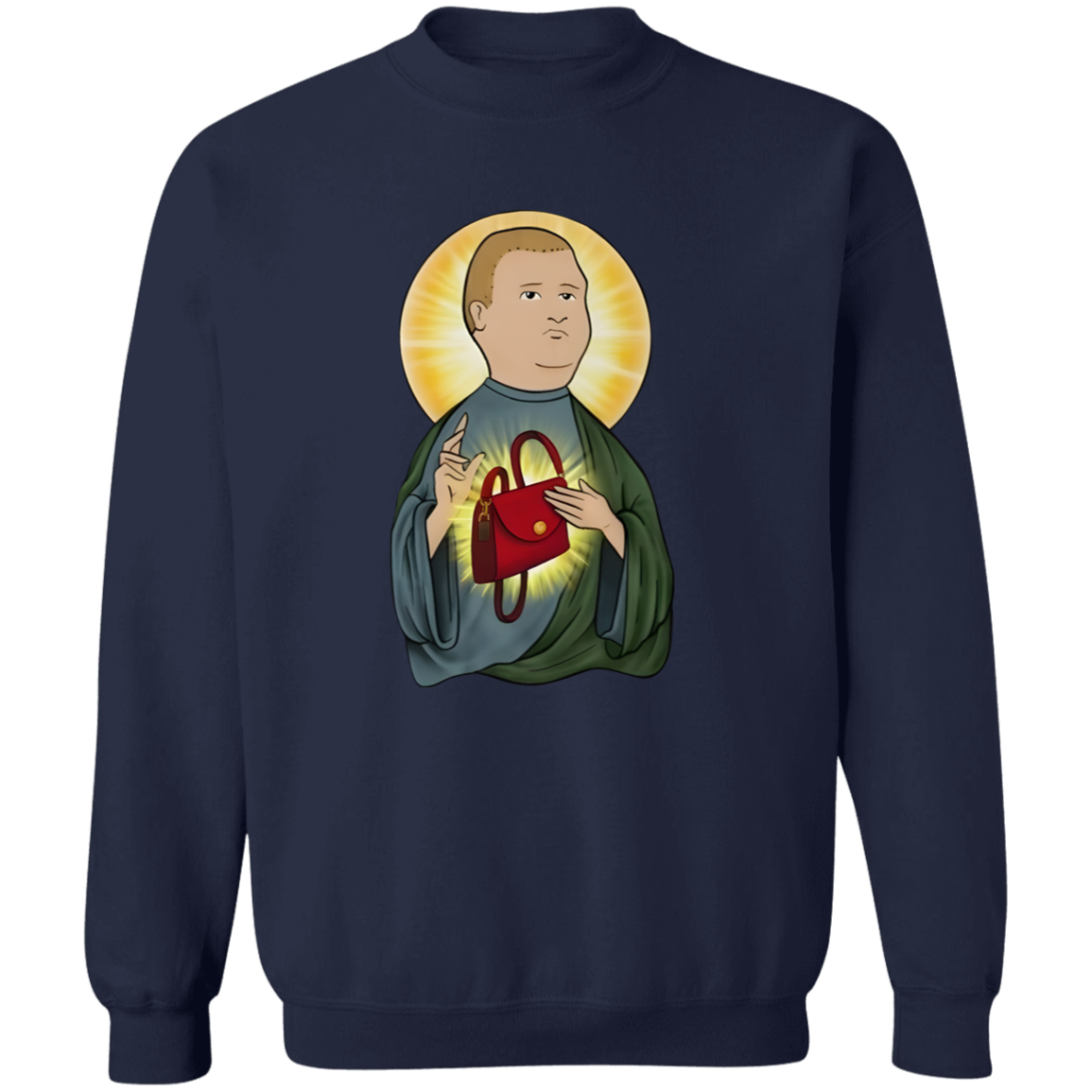 King Of The Hill Bobby The Purse Savior That's My Purse Vintage Pullover Sweatshirt