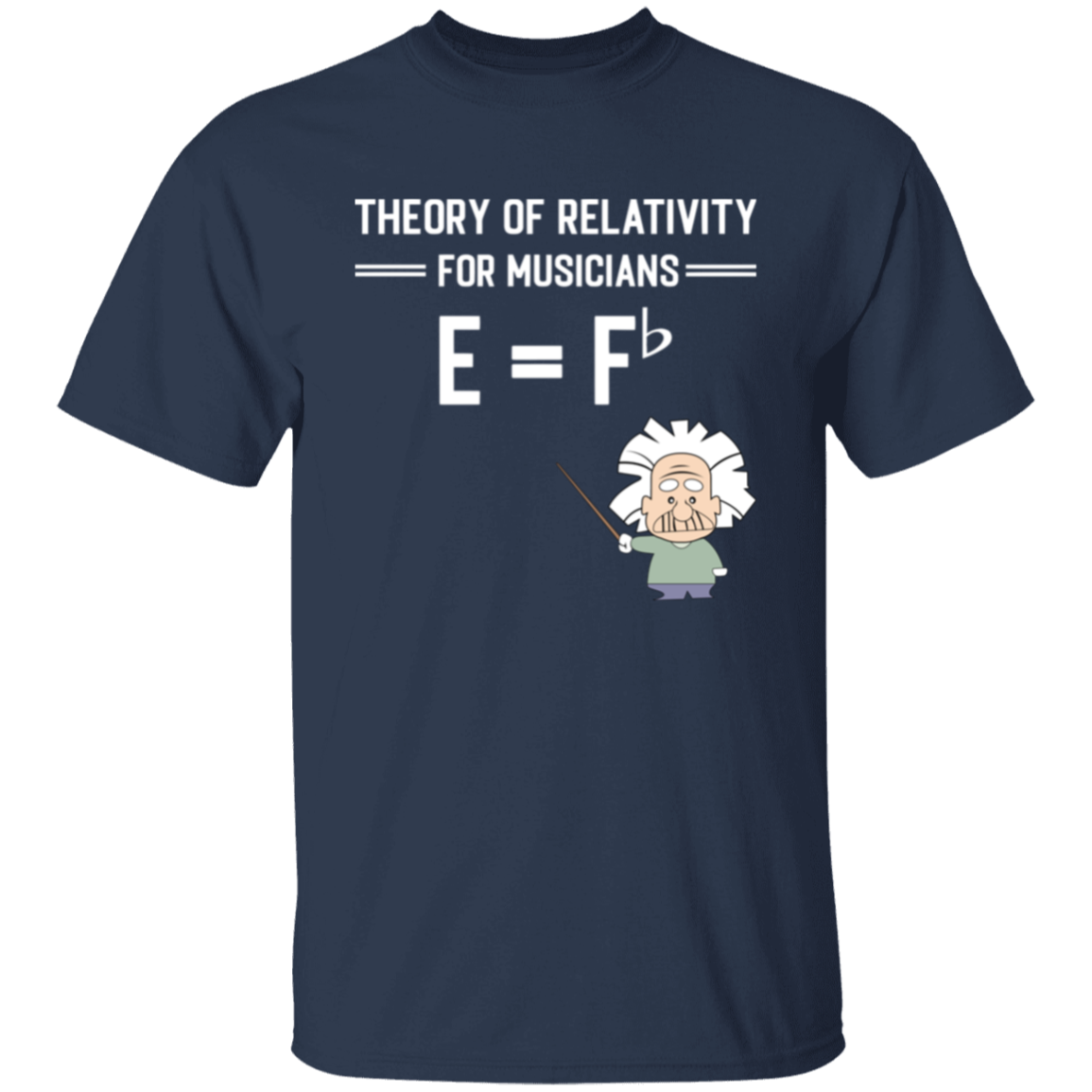 Theory Of Relativity For Musicians Teacher Vintage Unisex  T-Shirt - letter