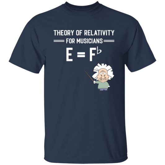 Theory Of Relativity For Musicians Teacher Vintage Unisex  T-Shirt - letter