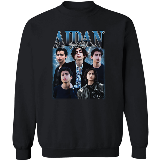 Aidan Gallagher Bootleg Crewneck Pullover Sweatshirt - ID07102448