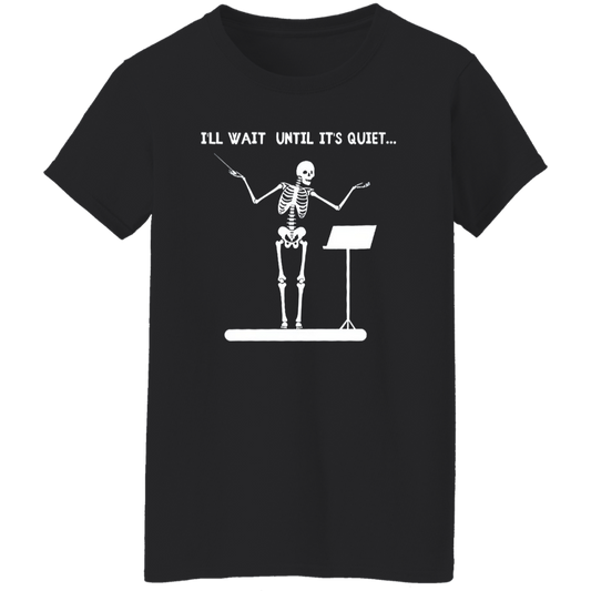 I'll Wait Until It's Quiet Teacher Vintage T-Shirt - WOMAN
