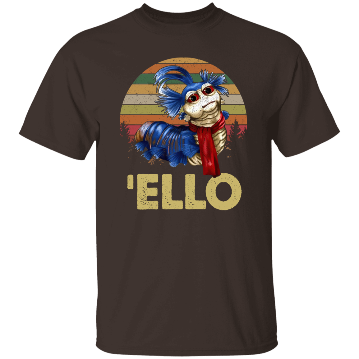 Ello Worm Labyrinth Vintage T-Shirt - leleart