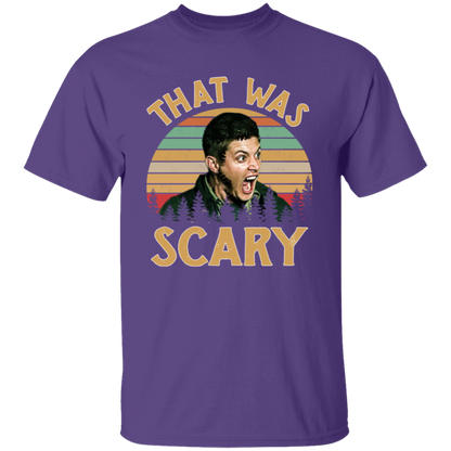 Dean Winchester Supernatural That Was Scary Funny Vintage Retro Unisex  T-Shirt - lucy - 92252218