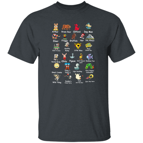 Children's Book Alphabet Vintage Unisex T-Shirt - letter