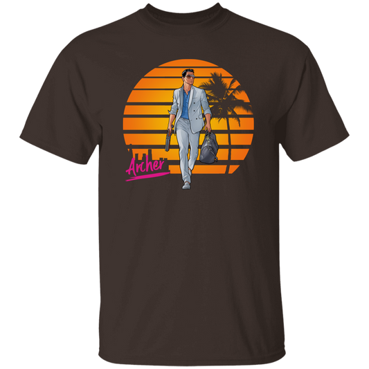 Retro Archer Vice Unisex Vintage T-Shirt