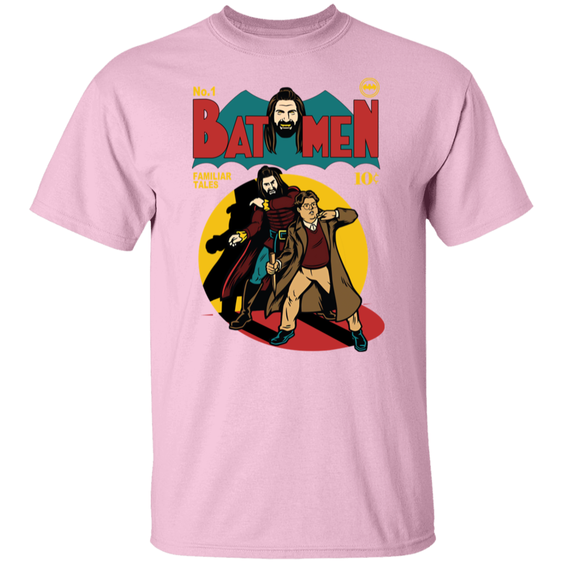 Comic Bat What We Do In The Shadows T-Shirt - leleart